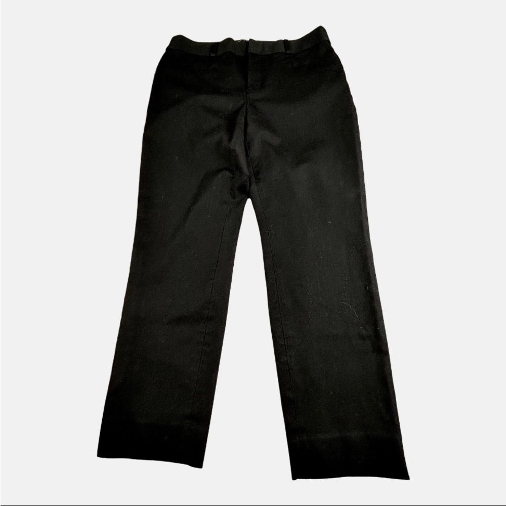 Banana Republic Sloan Mid-Rise Pants | Short Length | Black | Pockets | 6 | NWT - Picture 5 of 15